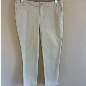 Banana‎ Republic Ryan Fit Women's Tan Beige Chino Pants 4 Stretch